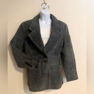 Suede Blazer Jacket Rex Garson